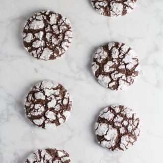 The Best Chocolate Crinkle Cookies