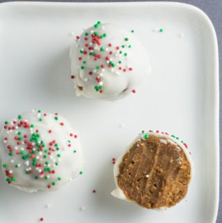Easy Gingerbread Truffles