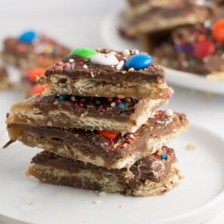 Chocolate Saltine Toffee
