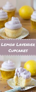 Lemon Lavender Cupcakes