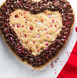Valentine's Day Cookie Cake