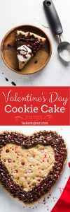 Valentine's Day Cookie Cake Pinterest