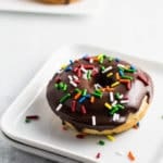 Chocolate Frosted Doughnuts