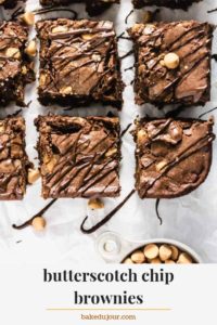 Butterscotch Chip Brownies Pinterest Graphic