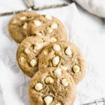 White Chocolate Chai Cookies